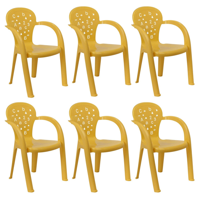 Roesch Children's Club Chair, Yellow