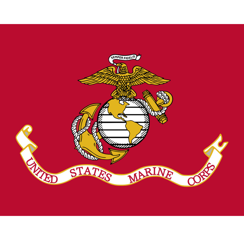 United States Marine Corps, 28" H x 36" W