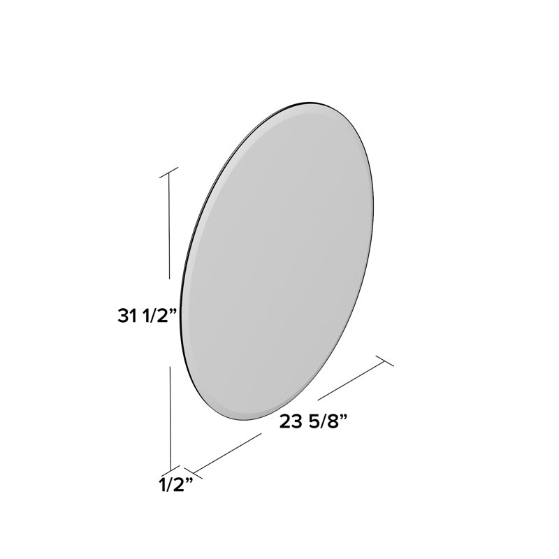 Tarek Oval Wall Mirror