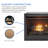 Corby 29.1 W Vent Free Propane and Natural Gas Fireplace Insert Only