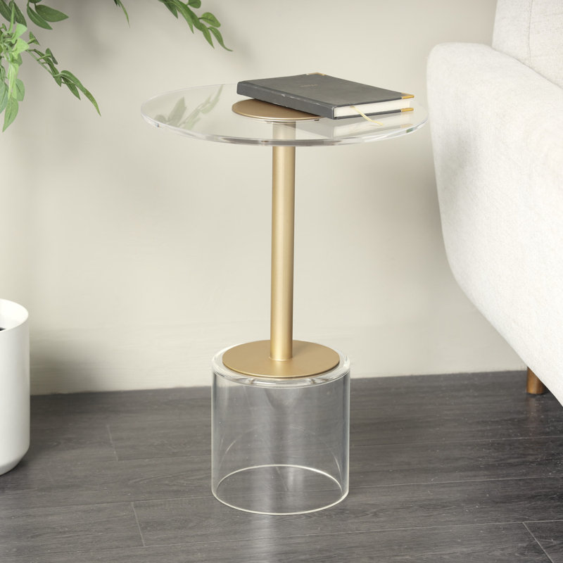 Table d'appoint Pemberville, H 22,60 po x l 15,7 po x L 15,7 po