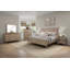 Ensemble de chambre à coucher avec lit à panneaux 5 pièces Dana Heights Lo-Post, commode, commode, table de chevet et miroir-126282636