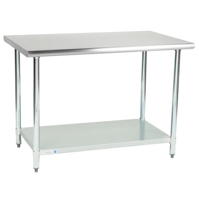 Express KitchQuip 60"W x 18"D Stainless Steel Prep & Work Table