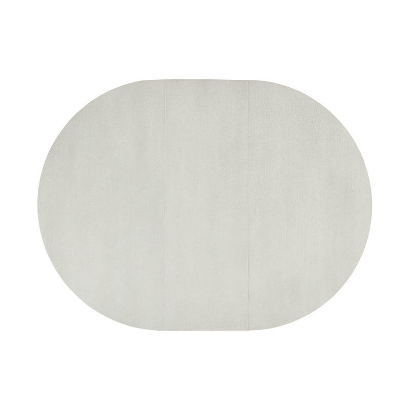Essence Round Solid Oak Dining Table, Opal