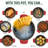 All-In-One Pot, Multilayer Nonstick, High Performance Cast Dutch Oven With Matching Lid, Roasting Rack And Turner, Made Without PFOA, Dishwasher Safe Cookware, 4.7-Quart, Crimson Red