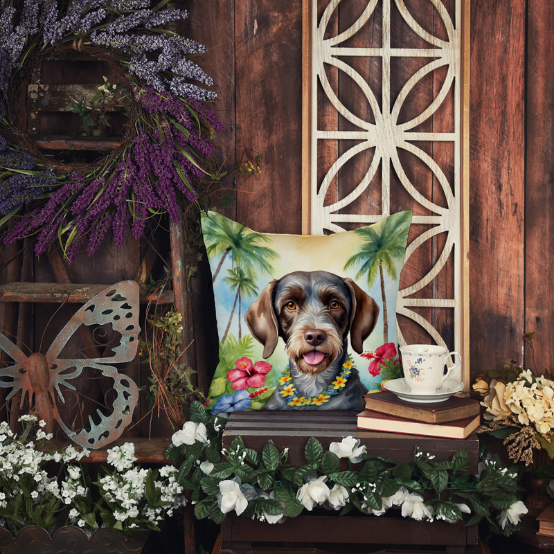 Other/No Pattern Indoor/Outdoor Throw Pillow, 14"H x 14"W