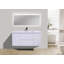 Base de meuble-lavabo simple mural 47 po 47 po-57912151