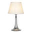 Lampe de bureau moderne en acrylique noir transparent