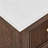 Lala 48" Single Bathroom Vanity with Grain White Engineered Stone Countertop without Mirror-1333020420