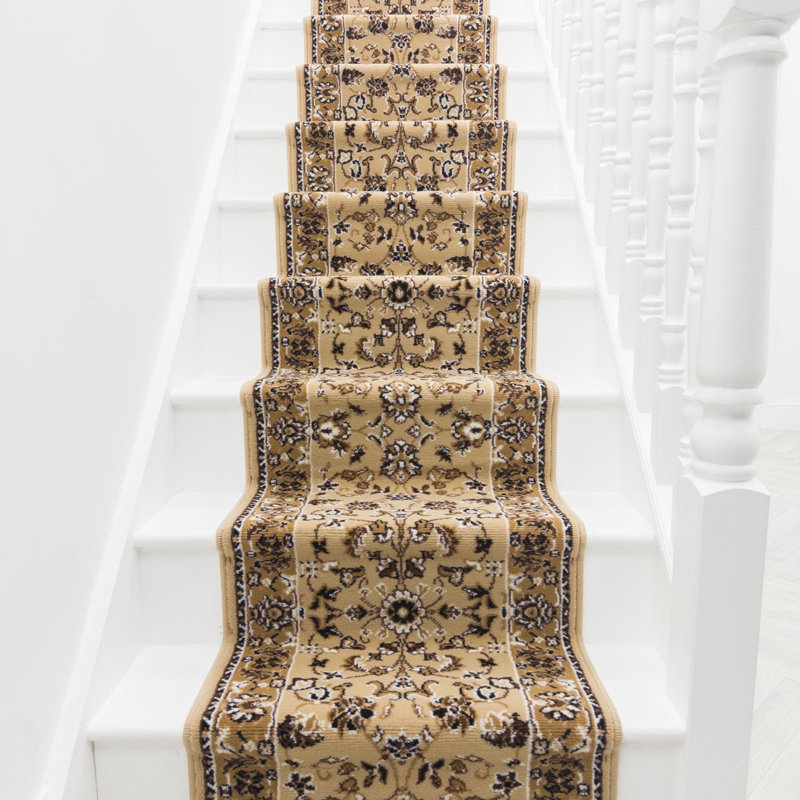 Stair Runner Oriental Area Rug, Runner 60 x 450 cm