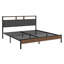 Table de chevet avec lit doux-1131998474