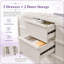 Buffet Rundelle Mid-Century moderne avec 2 portes et 3 tiroirs-133672520
