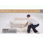 Causeuse modulaire en mélange de duvet à 2 places 2 pièces Modern Chenille Cloud, assemblage sans outil, housses lavables-131507353