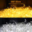 Guirlande de 35 lumières à DEL de 35 pi, 440 lumières DEL, bicolore (blanc chaud / froid doux)
