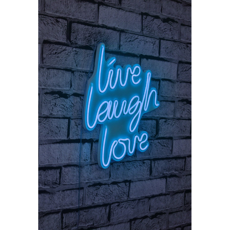 Flexible Neon LED Strip Light, 12V Waterproof, 26.34 x 14.0 x 0.8 inches | Blue PVC Foam, Built-in Wall Hanging System, 22.7 Watts | Perfect for Home Decor, Parties, and Events | Energy Efficient A++