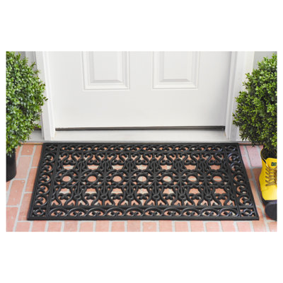 Cowger Non-Slip Outdoor Doormat