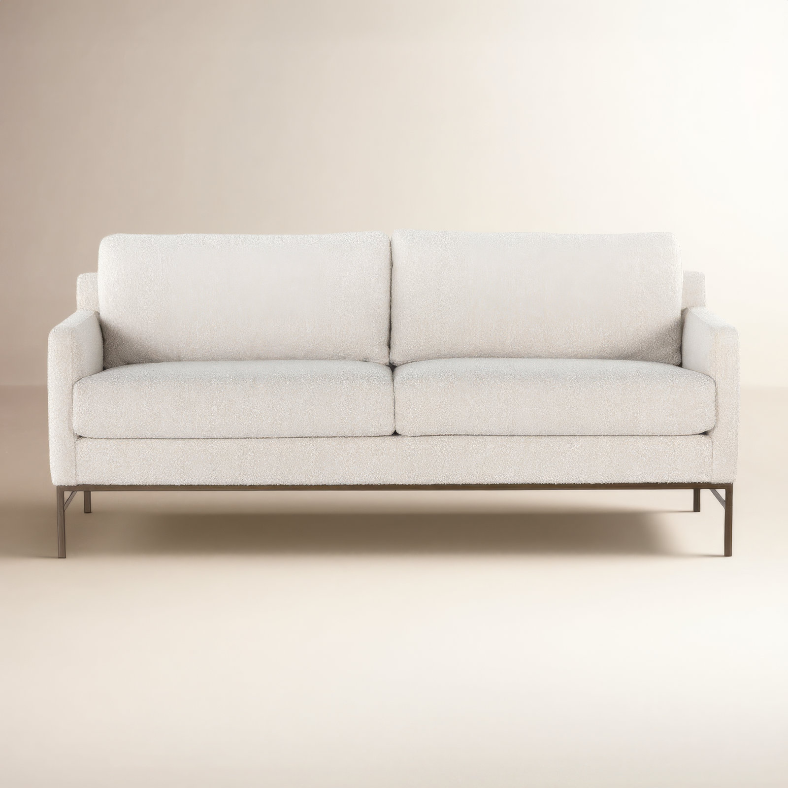 Whitman 74'' Upholstered Sofa, Knoll Natural