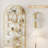 6-Tier Arched Bookshelf - 81.7" Tall Geometric Metal Frame Bookcase for Living Room, Bedroom & Office, Modern Display Shelf-167987210