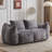 Comfortable Giant Bean Bag Couch For Adults, Fluffy Loveseat With Pillows, Ideal For Relaxing In Indoor Spaces Without Assembly-526171901
