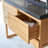 Edgar Solid Teak and Ceramic Double Vanity-114422554-114422556