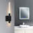 Thurso Steel LED Armed Sconce-94314903