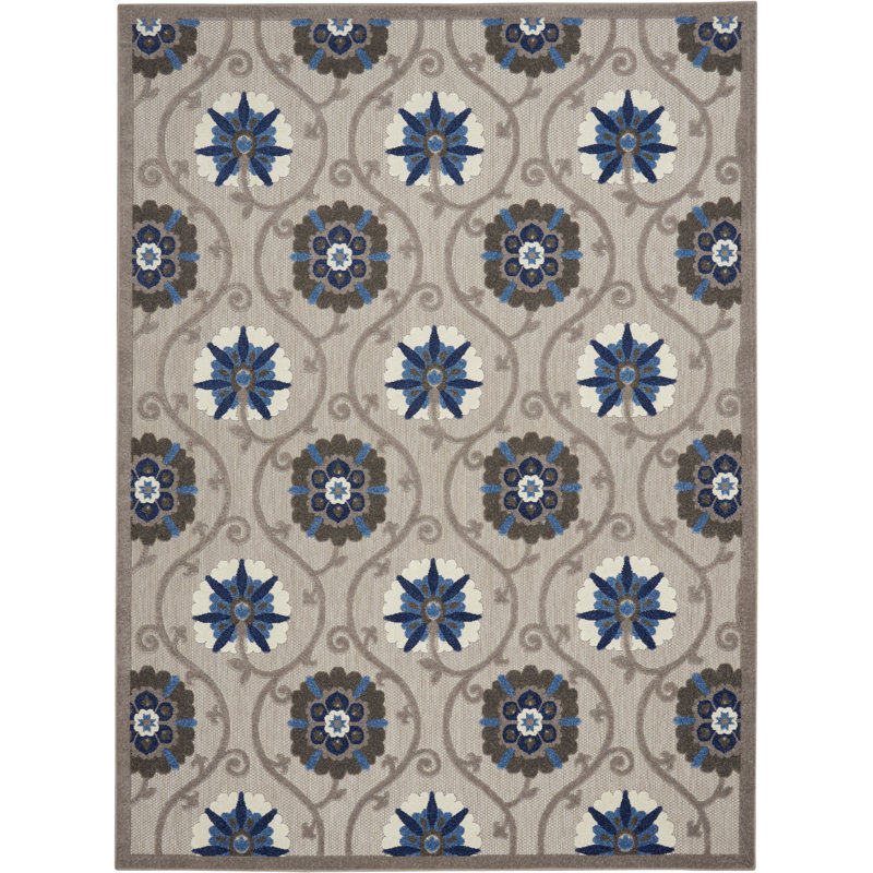 Tapis d'intérieur / extérieur Virenque, Rectangle 7 pi x 10 pi