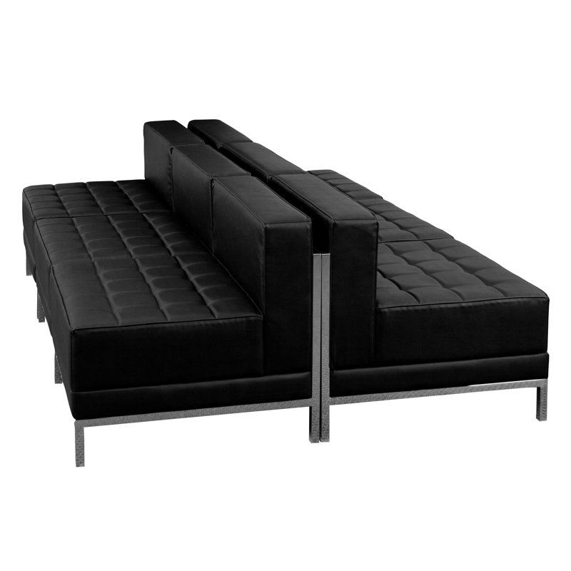 Ensemble de salon modulaire 6 pièces Hercules Series avec dossier tendu LeatherSoft Imagination Series