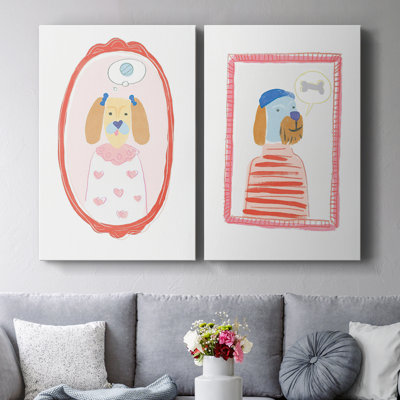 CameoCharactersIII-Premium Gallery Wrapped Canvas -Ready to Hang