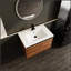 Meuble-lavabo durable de 30 po avec comptoir en résine, armoire à 2 portes pour un rangement efficace et une conception moderne-609458611
