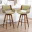 Tabourets pivotants rembourrés en similicuir Modern-1436177514-1436177524