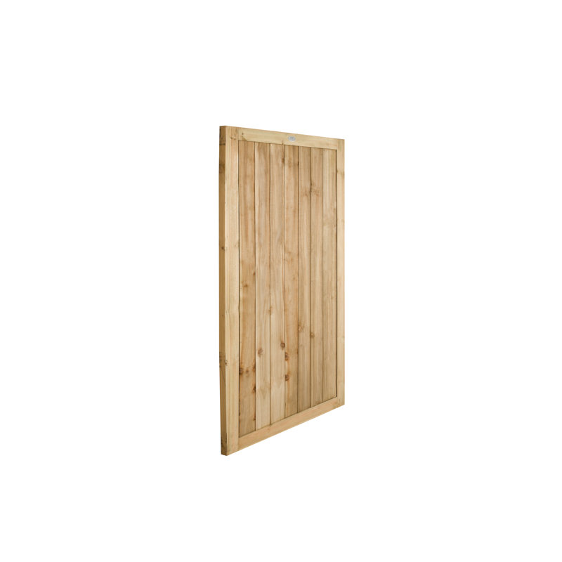 180cm H x 91.5cm W Natural Timber Wood Gate