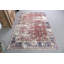 Tapis turc anatolien fabriqué à la main en rouge délavé pour un décor de salon de style bohémien