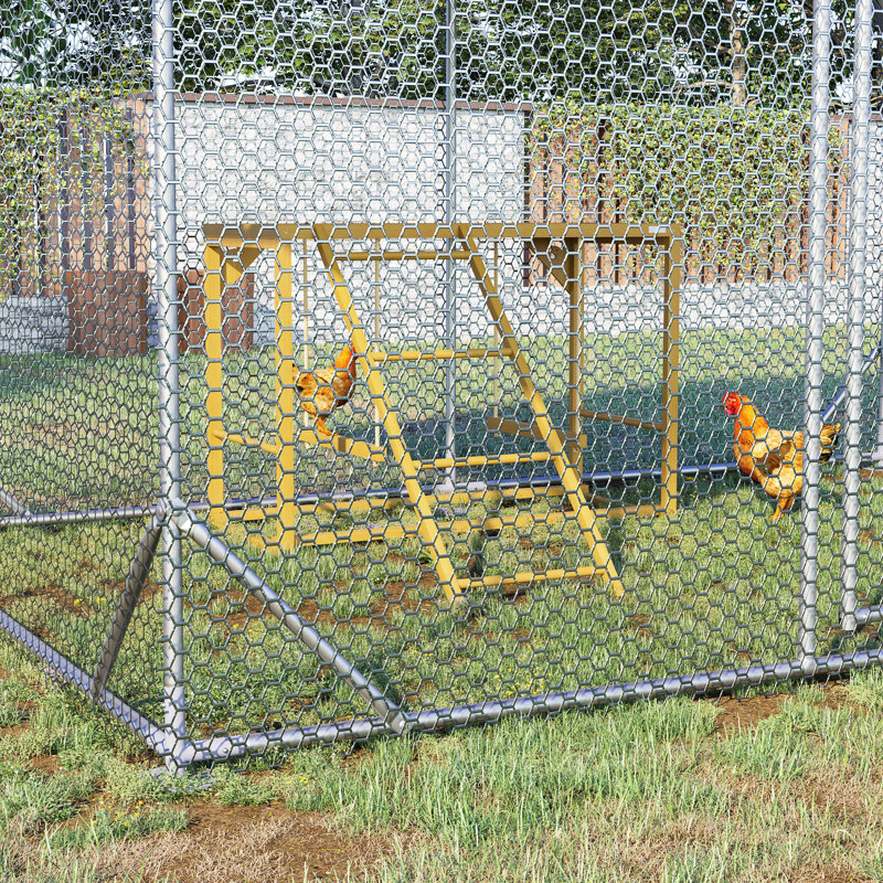 Poulailler - accessoire en bois pour 3 à 4 poules. Matériau de bois naturel. Renforce les membres et la mobilité de l'animal. Stable, fiable. 38,43 po x l 43,82 po x H 27,5 po. Assemblage requis