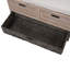 Banc de rangement avec panier amovible et 2 tiroirs, banc à chaussures entièrement assemblé avec coussin amovible-162589230