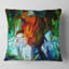 Conception abstraite de vitrail - Coussin imprimé abstrait-30030527-30030524