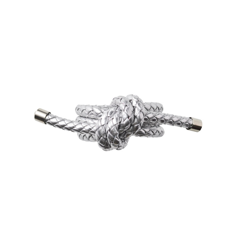 Rope Knot Napkin Ring, Silver