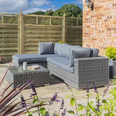 Rowlinson Vienna Rattan Lounger Set