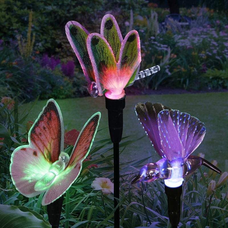 Piquets de jardin à fibre optique Exhart