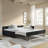 Full Size Upholstered Daybed with Trundle