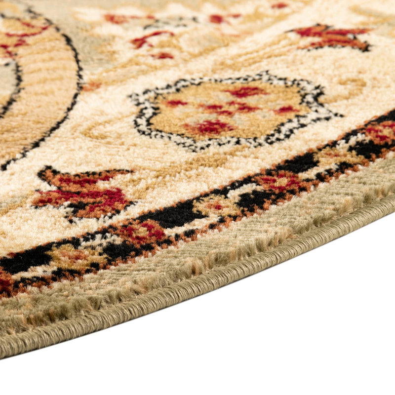 Athallia Oriental Indoor Rug, Round 7'10"
