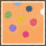 Chrysanthemums Giclee Print by Dana Gibson