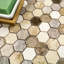 Drumlin 0.07" x 0.07" Honeycomb Mosaic Tile-40590297
