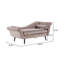 Chaise longue moderne rembourrée avec accoudoirs à volutes Calix-1117377888