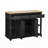 47 inch Kitchen Island with Extendable Dining Table