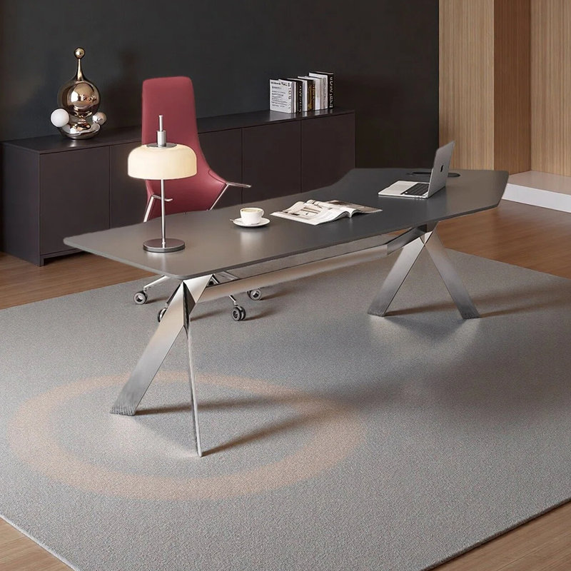 Bureau moderne et sophistiqué, 29.53" H x 78.74" W x 31.5" D