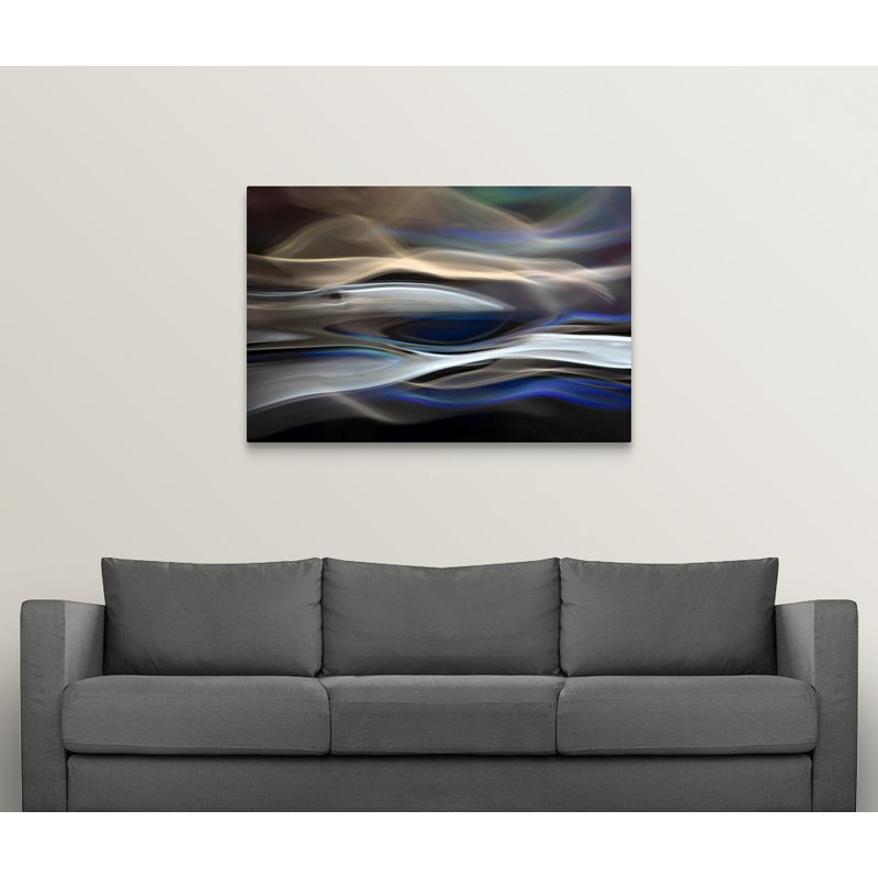 «The Whale» par Ursula Abresch, reproduction d'art graphique sur toile, H 32 po x l 48 po x P 1,5 po