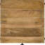 Table d'appoint en bois de manguier massif avec tiroir