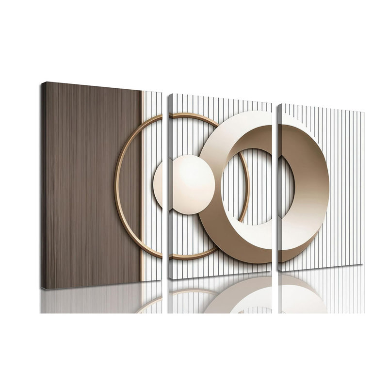 3 Piece Wrapped Canvas Print