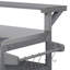 Kitchen Island with Raised Shelf-858648000