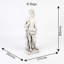 HECTOR Hunter Boy 83cm White Stone Effect-24693147